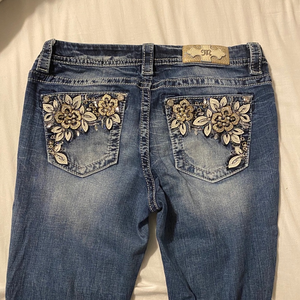 Miss Me Easy Mid Ankle length skinny jeans